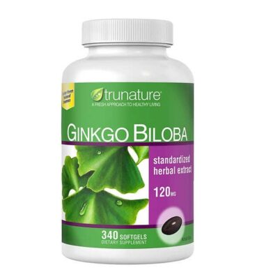 Thuốc bổ não Ginkgo Biloba 120mg Trunature